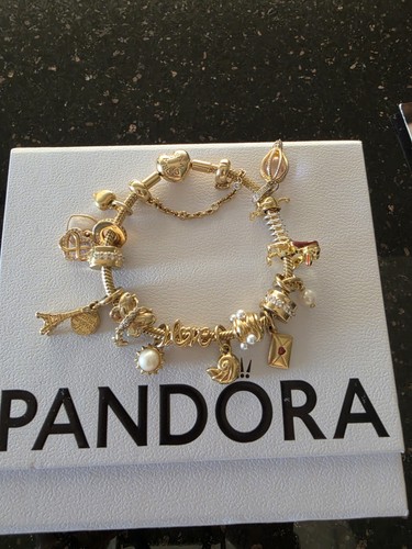 Original pandora armband gold - original,