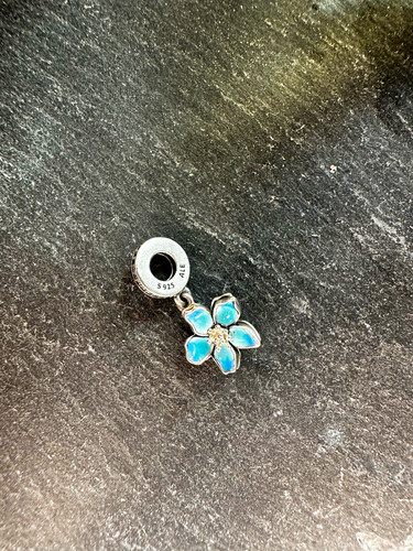 Pandora charm blaue blüte - pandora, /