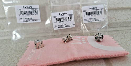 Pandora charms stück - stück, neu